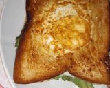 A picture of step 7 of Egg in a nest sandwich.