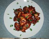 A picture of step 9 of Orange chicken.
