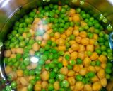 A picture of step 3 of Vegetable dhokra (memoni dish).