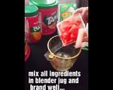 A picture of step 2 of Watermelon tang juice 🍋🍉🥭.