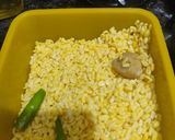 A picture of step 1 of Moong Daal Quesadilla with Veggie Filling.