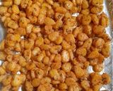 A picture of step 4 of Barbeque tangy corn chaat.