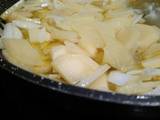 Tortilla de patatas y bacalao