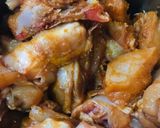 A picture of step 2 of Chicken smokey karahi.