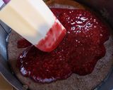 Málnás-csokis túrótorta hozzáadott cukor nélkül recept fázis 11 fotója