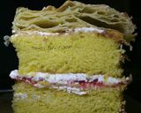 Foto langkah ke 7 dari resep Ala2 snow cake 😆.