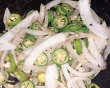 Foto del paso 3 de la receta: Chiles toreados estilo sushi. 🌶🍣