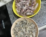 Foto langkah ke 1 dari resep Ikan tri cumi asin sambal ijo.