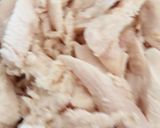 Foto del paso 5 de la receta: Torta de repollo papa y pollo