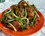 Foto langkah ke 6 dari resep Ayam Saos Kecap Manis Lengkap.