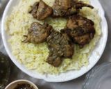 صورة لخطوة 1 من وصفة دجاج بالليمون والبرتقال والزعتر الاخضر وملوخية 😍🤩