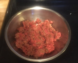 A picture of step 2 of BBQ Meatloaf.