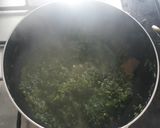 A picture of step 4 of Lakhnavi kofta curry.
