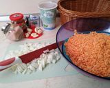 Újévi pikáns lencsefőzelék recept fázis 2 fotója