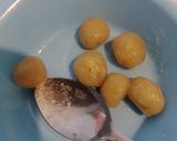 Foto langkah ke 4 dari resep Baso aci kuah dengan mie rebus.