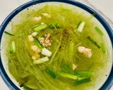 Hình bước làm 4 của món Canh Bí Xanh Nấu Tôm