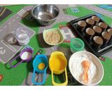 Foto langkah ke 1 dari resep Muffin Pisang.