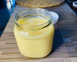 A picture of step 3 of Homemade Condensed milk.