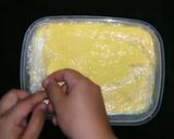 A picture of step 5 of 3 ingredients mango ice cream.