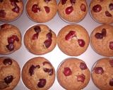 Joghurtos, cseresznyés muffin 🍒💗 recept fázis 4 fotója