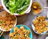 Hình bước làm 4 của món Bánh khọt tôm mực giòn thơm lại dễ làm