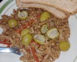 Foto del paso 4 de la receta: Cena o snack vegano/ vegetariano súper rápido para cuando no tenés tiempo