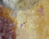 A picture of step 1 of Rajasthani Tikkar Parantha.