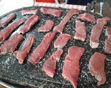 Foto del paso 2 de la receta Solomillo de ternera a la piedra con foie y reducción Pedro Ximénez