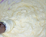 A picture of step 1 of Rainbow cookies.