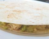 A picture of step 4 of Chicken and Avocado Quesadillas.
