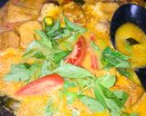 Foto langkah ke 4 dari resep Mangut Iwak Pe / Sayur Santan Pedas Ikan Pari Asap.