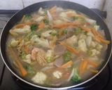 Foto langkah ke 8 dari resep Sapo Tahu Seafood Oriental.