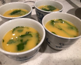 A picture of step 10 of Japanese Chawanmushi (Steamed Egg Custard).
