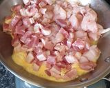Une image de l'étape 3 de Gratin de crozet champignon/lardon/poulet.