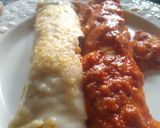 Foto del paso 6 de la receta: Canelones de verdura (con ingrediente no muy usado) y dos salsas