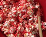 A picture of step 2 of Red hot popcorn.
