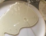 A picture of step 8 of Basboussa (semolina Cake).