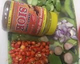 Foto langkah ke 3 dari resep Tumis Bunga Pepaya Petai Asmara.