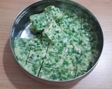 A picture of step 9 of Pure Ghee Green Garlic Cubes | Winter Special Preserve.