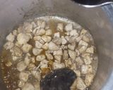 A picture of step 5 of Chicken tikka pasta 🍝.