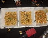 A picture of step 4 of Steamed Masala cheesy and salty sweet corn recipes.