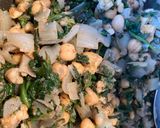 A picture of step 5 of Butternut squash/pumpkin baked Kibbeh - Lebanese meatless kibbeh (step by step photos).