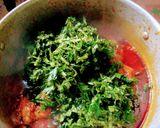 A picture of step 6 of Efo riro(ugwu).