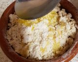 A picture of step 4 of My Cherry Crisp Crumble.