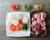 蘿蔔燉肉的食譜步驟1照片