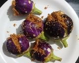 A picture of step 3 of Gutti Vankaya Koora (Stuffed Eggplant Andhra Style).