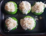 Foto del paso 7 de la receta: Zapallitos de tronco, rellenos con lomito ahumado..