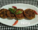 A picture of step 4 of Jackfruit seed cutlet.