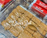 A picture of step 1 of Eid 2026 Special Lotus Biscoff Cake.