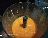 A picture of step 7 of Mango Rasmalai.